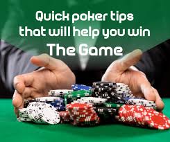 Before even launching yourself into a game, you should know which combinations are the most valuable. Quick Poker Tips That Will Help You Win The Game Las Vegas 360