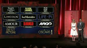 (scroll down for the full and complete list.) Oscar Nominations 2013 Full List Abc News