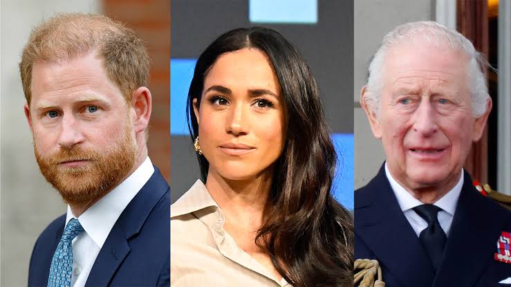 Harry & Meghan Reportedly 'Surprised' by Charles Banning Them from Using HRH Titles Amid William's 'Brutal' Treatment'