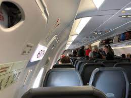 Frontier Airlines Airbus A320neo Cabin Inteiror View From 13a Airbus Airlines Fleet