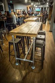 Breakfast Bar Table Industrial Style High Table Dining Dining Table In Kitchen High Dining Table High Table