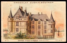 French Tradecard Chateau D Azay Le Rideau Chateau Rideau Photo Mugs
