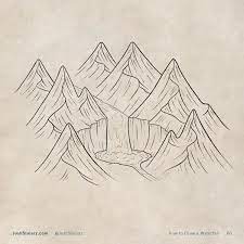 How To Draw A Waterfall Mapeffects Josh Stolarz Waterfall Sketch Drawings Fantasy Map