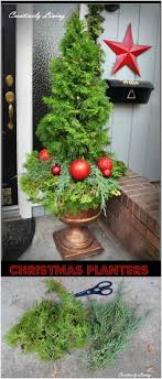 How to make colorful outdoor planters for winter & christmas decorations. 15 Creatively Festive Diy Planters That Bring A Welcoming Feel To Your Front Porch Diy Crafts