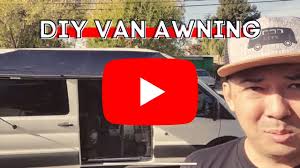 DIY Camper Van Awning