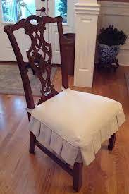 Slip or secure the covers over top of your dining room or kitchen chairs. Slipcover For Chair Seat Seat Cover Natural White Cotton Etsy In 2021 Slipcovers For Chairs Dining Room Chair Slipcovers Dining Chair Seat Covers