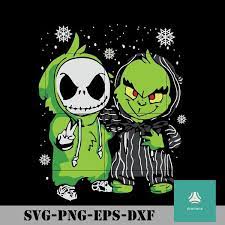 Free Free 193 Baby Grinch And Jack Skellington Svg SVG PNG EPS DXF File