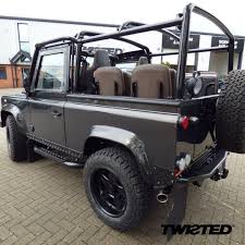 Small camel trophy country team stickers were mounted to left hand rear window stk98 (see picture near top of this page). 1 181 Likes 3 Comments Twisted Automotive Twisted Automotive On Instagram The Full Roll Cage That Has Been Fit Land Rover Defender Land Rover Roll Cage