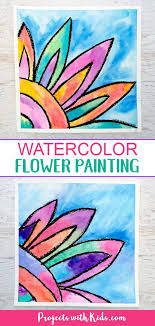 Mar 23, 2018 · watercolor projects for kids of all ages. How To Make A Beautiful Watercolor Flower Painting Watercolor Flowers Paintings Kids Watercolor Watercolor Flower Art