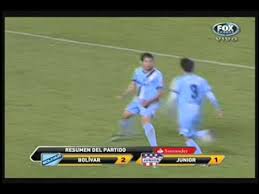 Bejarano celebra el gol de bolívar contra junior en el partido de ida en el hernando silles. Bolivar Vs Junior 2 1 Copa Libertadores De America Grupo 3 Mpg Youtube
