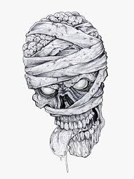 Maybe you would like to learn more about one of these? Sick Mummy Tattoo Design Photo Png Sick Tattoo Stencils Drawing Of Egyptian Mummy Transparent Png Kindpng