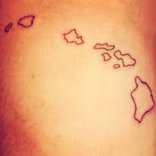 Hawaii Islands Outline Tattoo Fore Arm Tattoo Quotes Tattoos Tatau