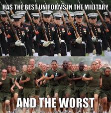 The 13 Funniest Military Memes This Week We Are The Mighty Marine Corps Uniforms Marine Corps Humor Military Memes