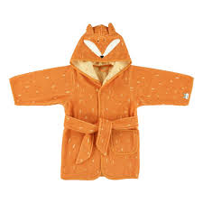 Finde diesen pin und vieles mehr auf teppich von berta kipp. Kinder Bademantel Mr Fox Fuchs Orange Von Trixie