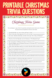 If this was intended to be a franchise, it didn&apost work. 6 Best Printable Christmas Trivia Questions Printablee Com