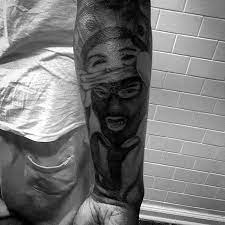 These tattoos are masculine and represent the mission of the samurai, to serve and protect the nobility and the upper class, due to which they command a great deal of respect and honor in society. 30 Ski Mask Tattoo Designs For Men Masked Ink Ideas Ski Mask Tattoo Mask Tattoo Tattoo Designs Men