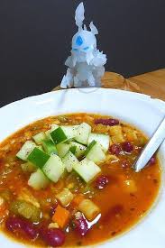 World Of Warcraft Lavascale Minestrone The Gluttonous Geek In 2020 Minestrone Dried Marjoram Smoked Tomatoes