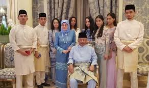Tengku puteri iman afzan, tengku ilisha ameera, dan tengku ilyana tengku abdull turut menemani sultan abdullah saat sesi penanaman pohon hingga berkeliling kebun raya bogor dengan jokowi. Manis Berseri Seri Tengku Puteri Iman Afzan Ketika Istiadat Menempah Bidan Di Istana Negara Nona