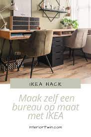 ikea hack maak zelf een goedkoop bureau op schragen in 2021 klein bureau slaapkamer kantoorinrichting thuis werkkamer inrichten