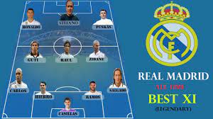 Founded on 6 march 1902 as madrid football club. Real Madrid Greatest Legendary Xi All Time Youtube