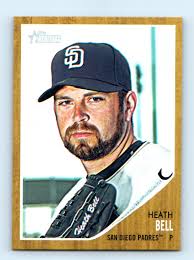 2011 Topps Heritage Heath Bell San Diego Padres #189