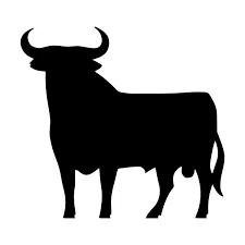 Taureau De Espange Dessin Taureau Taureau Espagnol Dessin Noir Et Blanc