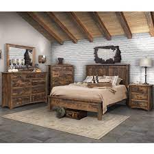 Add style to your bedroom with an amazing amish bedroom suite. Barn Floor Mission Amish Bedroom Set Amish Bed Set Cabinfield Fine Furniture