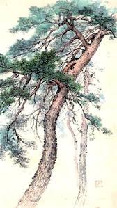 See more ideas about pine tree drawing, tree drawing, pine cones. North Korea A Pine Tree By Jeong Jong Yeo Brush Watercolor On Paper ìˆ˜ë ¨ ê·¸ë¦¼ ë‚˜ë¬´ ê·¸ë¦¼ ì¤'êµ­ ê·¸ë¦¼