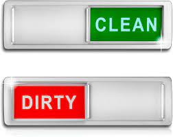 Dishwasher magnet clean dirty sign dishes kitchen flip turn. Amazon Com Premium Dishwasher Magnet Clean Dirty Sign Indicator For Dishwasher Non Scratch Easy To Read And Strong Slide For Changing Signs Sleek And Convenient Design Heavy Duty Magnet With Optional Stickers Home