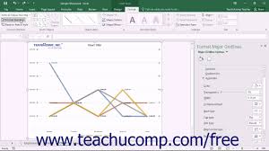 excel 2016 tutorial formatting gridlines microsoft training lesson