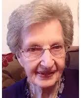 The death has occurred of Olga Johnston (Bleary)