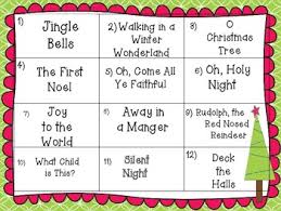 Studying for a christmas carol? Christmas Carol Picture Riddles By Knitting Needles And Notebooks