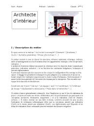 Maybe you would like to learn more about one of these? Fiche Metier Valentin Rozier Conception Assistee Par Ordinateur Amenagement D Interieur