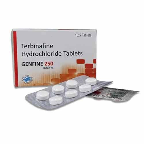 Terbinafine Hydrochloride Tablets Manufacturer / Supplier and PCD Pharma Franchise