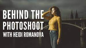 Heidi Romanova - The one shot photoshoot challenge in Basel - YouTube