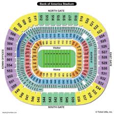Bank of america stadium luxury suites include vip parking passes. Bank Of America Seating Chart Bank Of America Stadium Seating Charts Bank Of America