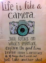 This life is like a camera is a free image for you to print out. Life Is Like A Camera Good Life Quotes Inspirational Quotes Positive Quotes