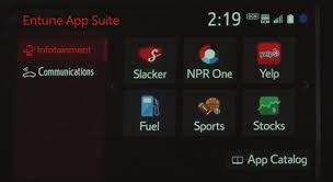 Once a smartphone is connected to the vehicle using bluetooth® technology, features can be operated using touch or voice commands. 2