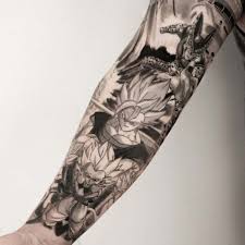 Dragon ball z tattoo design by mauricio hernandez designs de tatuagem desenhos para tatuagem primeira tatuagem. 50 Dragon Ball Tattoo Designs And Meanings Saved Tattoo