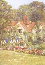 Waxwell Farm Pinner Artistic Visions Garden Painting Landscape Art