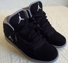 Black And Gray Air Jordan 1 Nike Air Jordan 1 Flight 374452 015 Size 5 Youth Black Gray Oreo Boy Girl Euc Air Jordans Jordans Nike