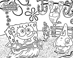 Spongebob house colorings spongebobouseble free to print ideas haramiran book. Free Printable Spongebob Squarepants Coloring Pages For Kids