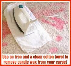 Gently scrape hardened wax with butter knife to remove as much as possible. Pin On Hacks
