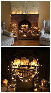 120 warm white indoor led fairy lights clear cable diptyque candles decor living rooms empty fireplace ideas tree house drawing