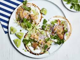 Add taco mixture and top with cheese. Tilapia Fish Tacos With Arugula Recipe Giada De Laurentiis Food Network