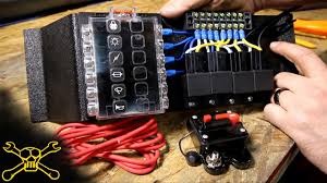 Diy enthusiasts use wiring diagrams but they are also common in home building and auto repair. How To Make A Power Relay Fuse Block Automotive Wiring Youtube