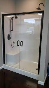 Cultured Marble Walls On A Fiberglass Pan Bathroom Remodel Shower Tub To Shower Conversion Fiberglass Shower Stalls