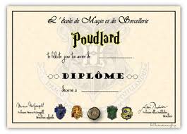 Diplome Harry Potter A Imprimer Jeux Harry Potter Fetes A Theme Harry Potter Theme Harry Potter