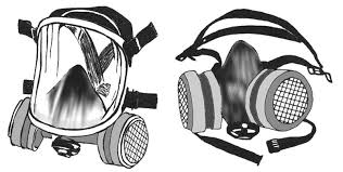 Exterminator wearing protection uniform and gas mask using pressure sprayer, pest control service worker vector. Respirators And Pesticides I The Right Respirator Types Niosh Numbers Filter Codes And Cartridge Colors Cooperative Extension Insect Pests Ticks And Plant Diseases University Of Maine Cooperative Extension