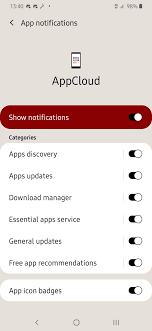 You've made the transition to the google play store. Any Ideas What Appcloud Is Samsung Community